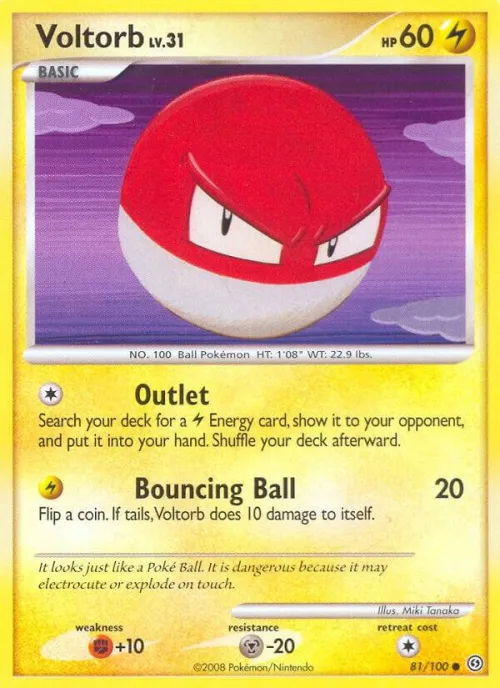 Voltorb (81) - Reverse Holo
