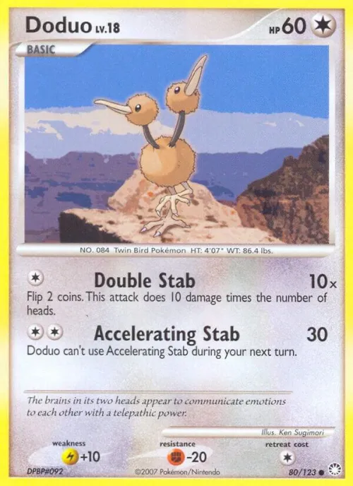 Doduo - Reverse Holo