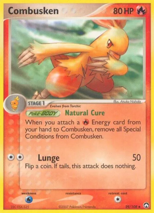 Combusken - Reverse Holo