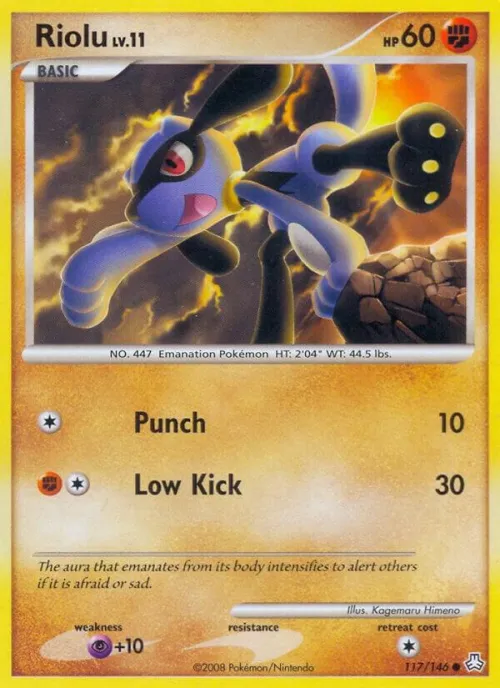 Riolu - Reverse Holo