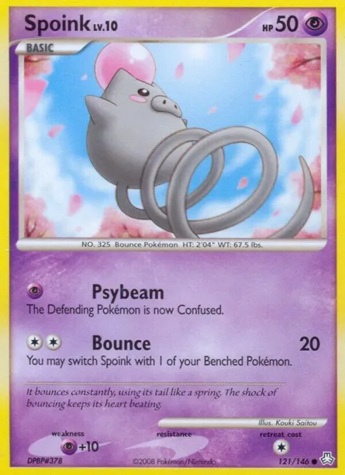 Spoink - Reverse Holo