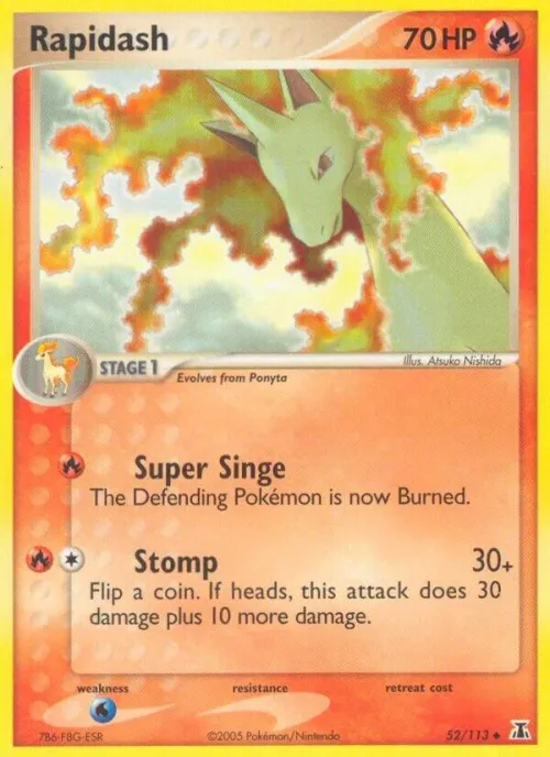 Rapidash - Reverse Holo