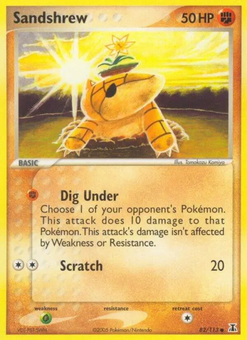Sandshrew - Reverse Holo