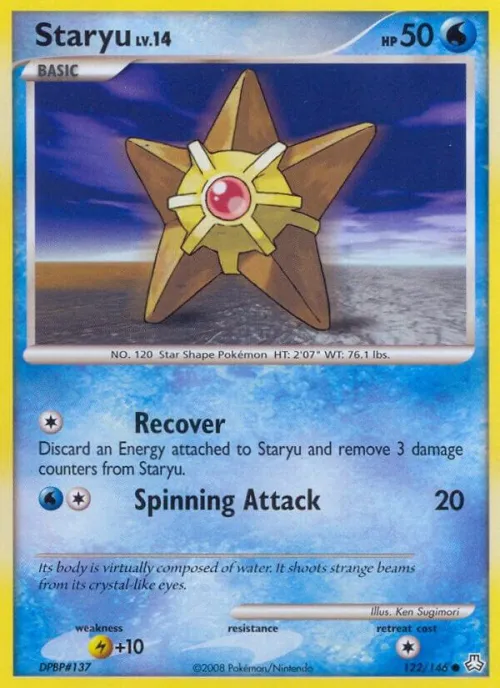 Staryu - Reverse Holo