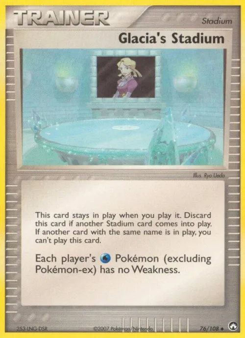 Glacia's Stadium - Reverse Holo