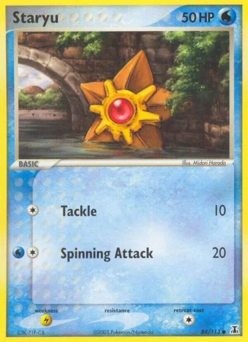 Staryu - Reverse Holo