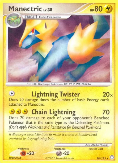Manectric - Reverse Holo