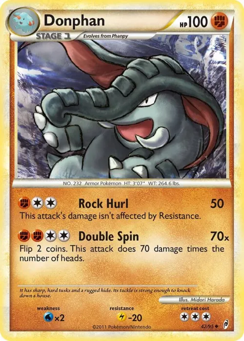 Donphan - Reverse Holo