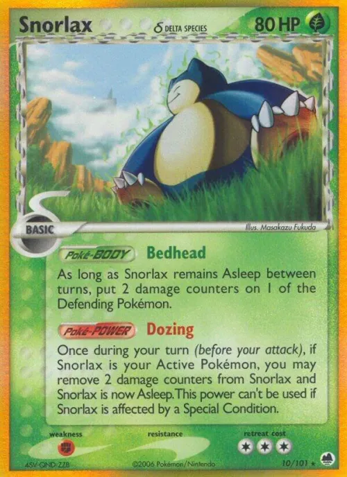 Snorlax (Delta Species) - Holo