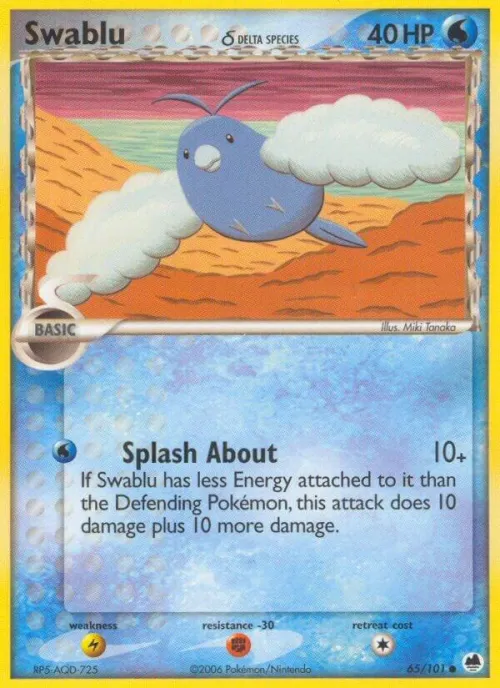 Swablu (Delta Species) - Reverse Holo