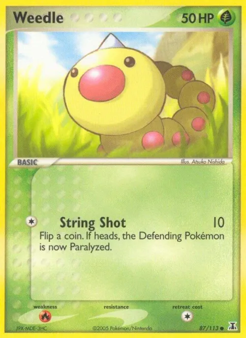 Weedle - Reverse Holo