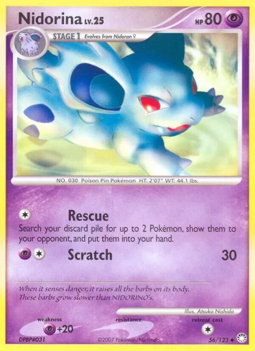 Nidorina - Reverse Holo