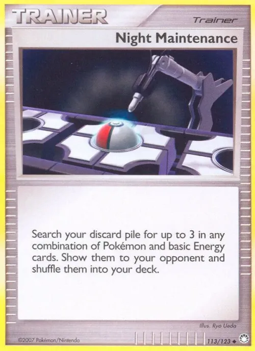 Night Maintenance - Reverse Holo