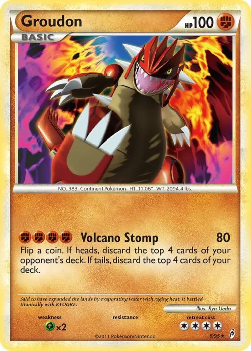 Groudon - Holo
