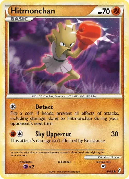 Hitmonchan - Reverse Holo