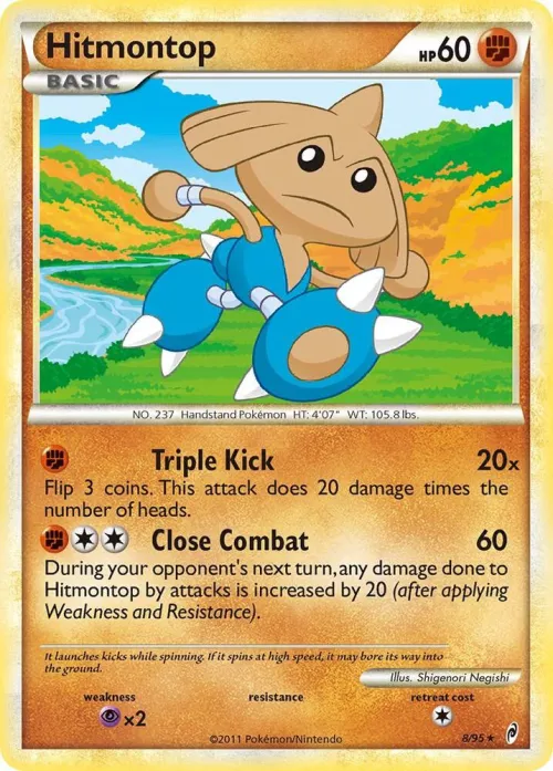 Hitmontop - Holo