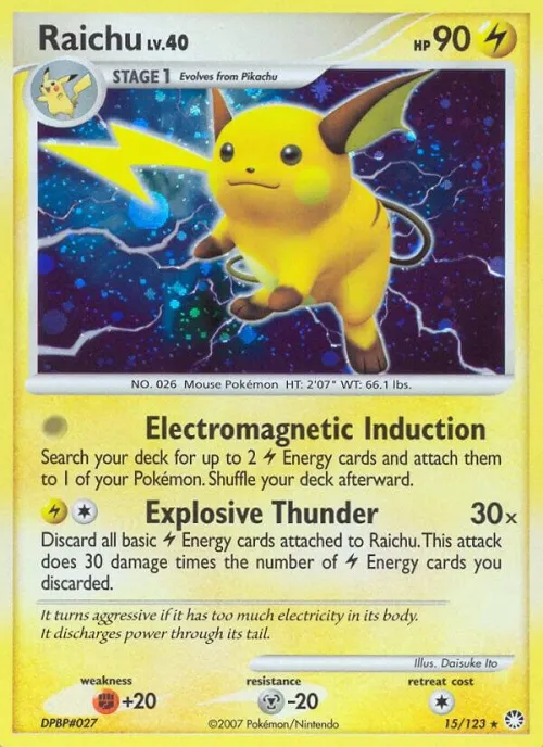Raichu - Holo