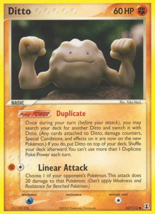 Ditto (Geodude) - Reverse Holo