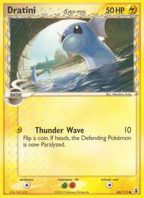 Dratini - 066/113 (Delta Species) - Reverse Holo