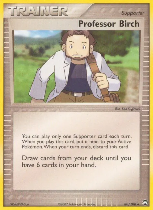 Professor Birch - Reverse Holo