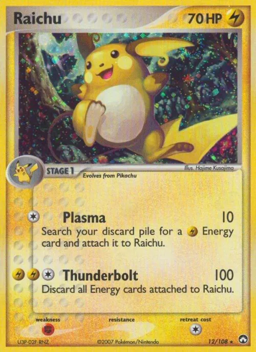 Raichu - Holo