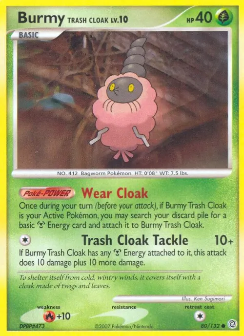 Burmy Trash Cloak - Reverse Holo