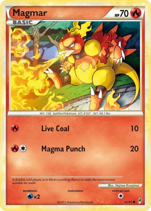 Magmar - Reverse Holo