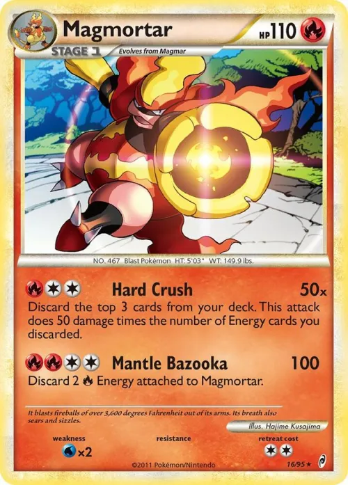 Magmortar - Holo