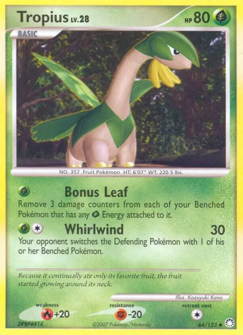 Tropius - Reverse Holo