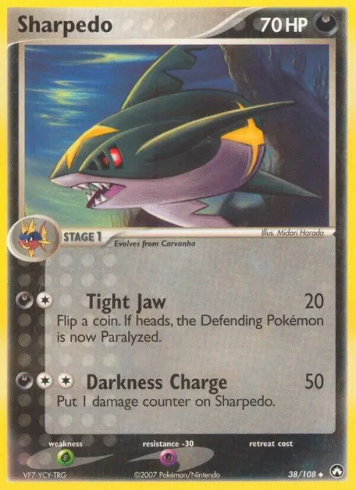 Sharpedo - Reverse Holo