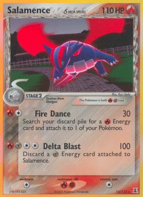 Salamence (Delta Species) - Holo