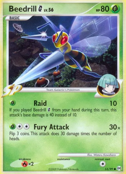 Beedrill G - Reverse Holo