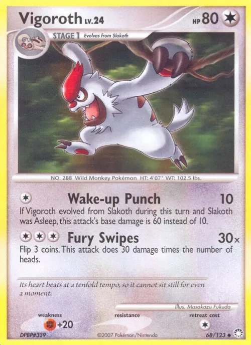 Vigoroth - Reverse Holo
