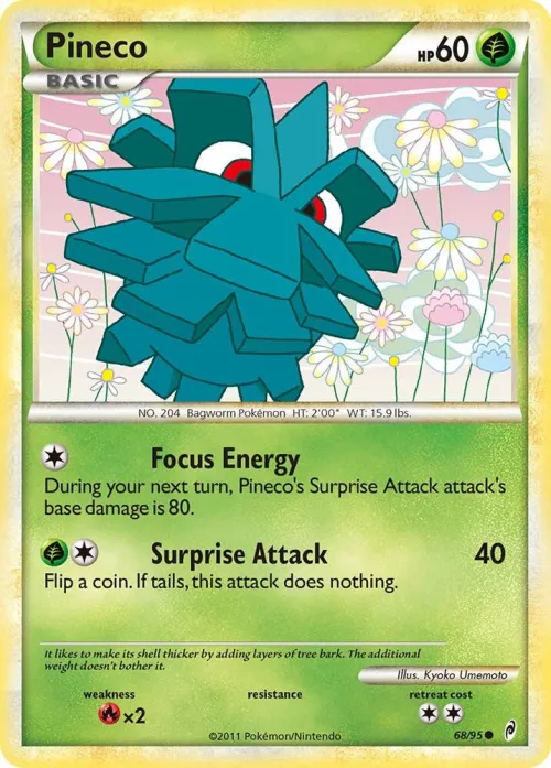 Pineco - Reverse Holo