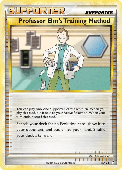 Professor Elm's Training Method - Reverse Holo