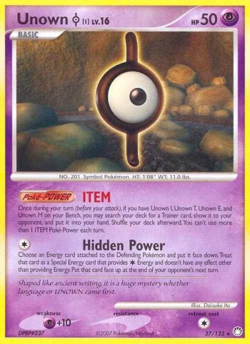 Unown [I] - Reverse Holo