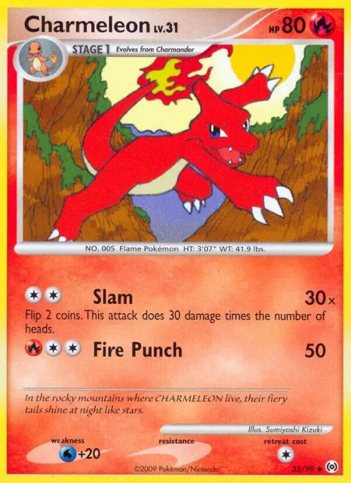 Charmeleon - Reverse Holo