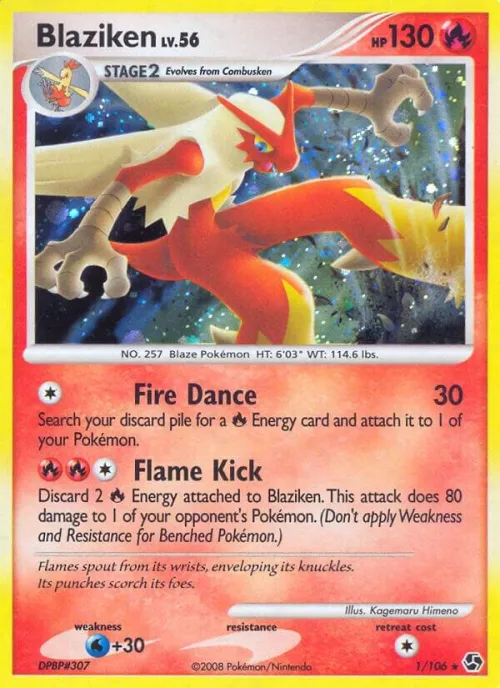 Blaziken - Holo