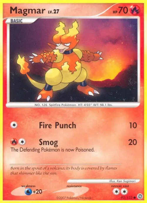 Magmar - Reverse Holo