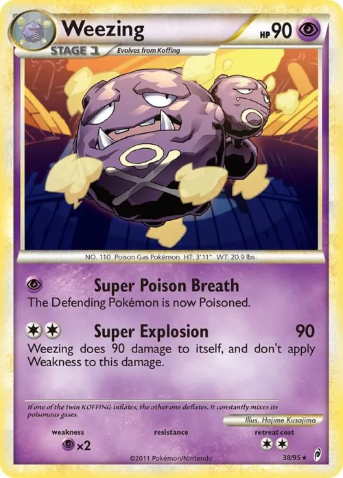 Weezing - Reverse Holo