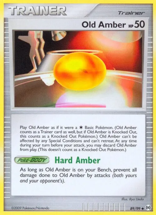 Old Amber - Reverse Holo
