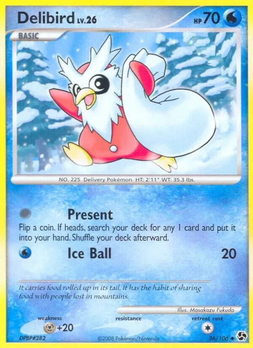 Delibird - Reverse Holo