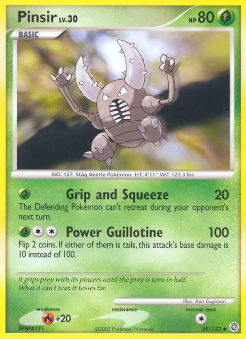 Pinsir - Reverse Holo