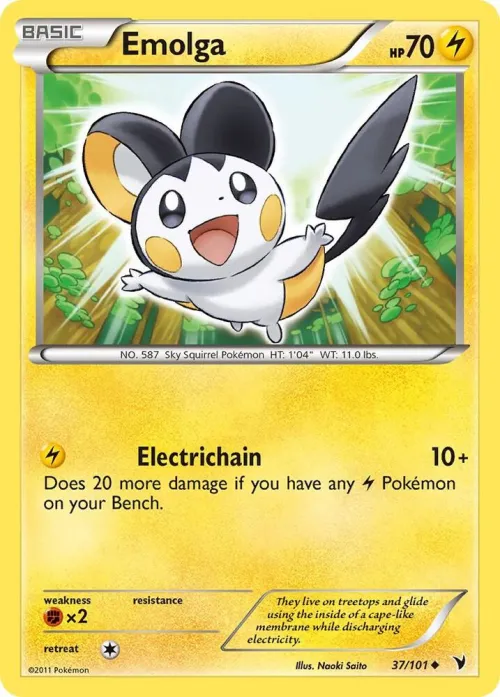 Emolga - Reverse Holo