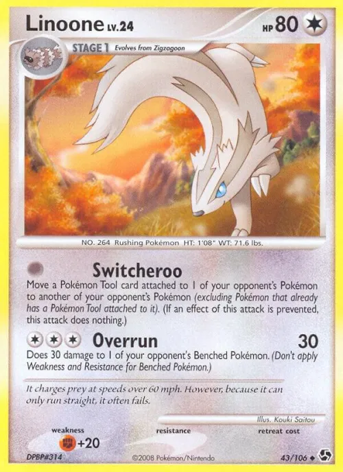 Linoone - Reverse Holo