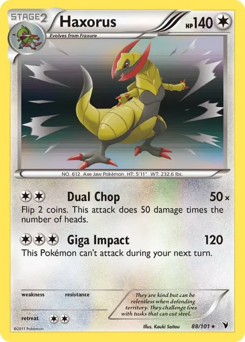 Haxorus - Holo