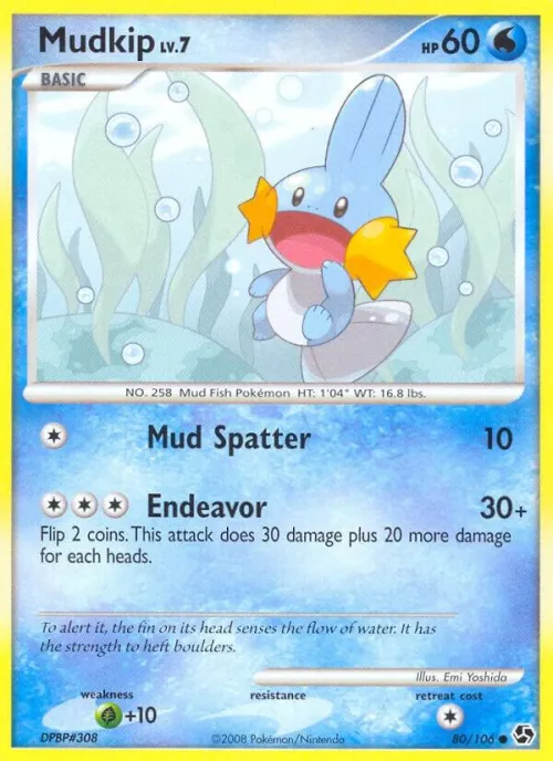 Mudkip - Reverse Holo