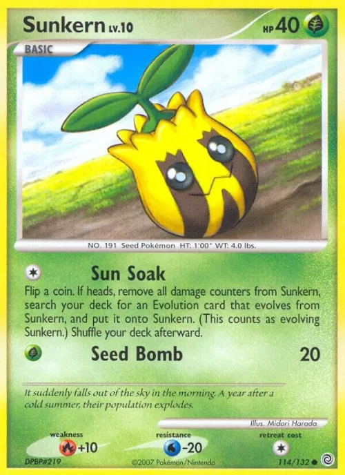 Sunkern - Reverse Holo