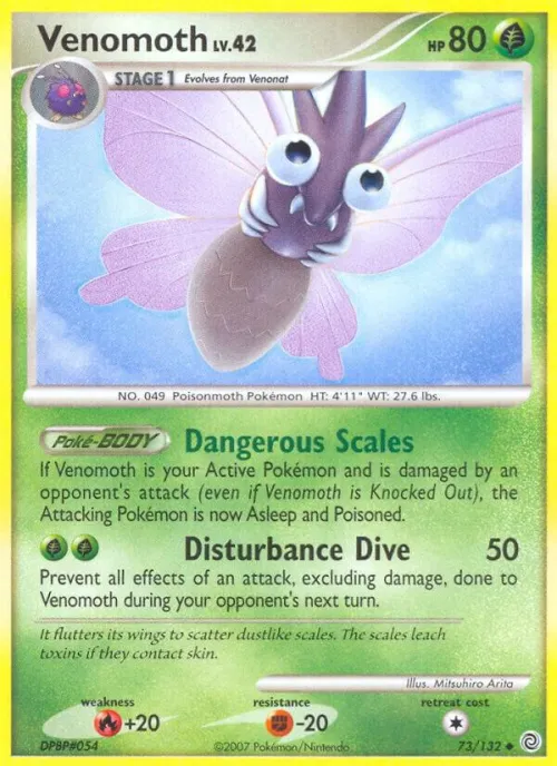 Venomoth - Reverse Holo