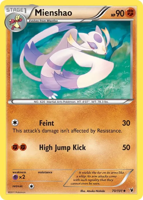 Mienshao - Reverse Holo